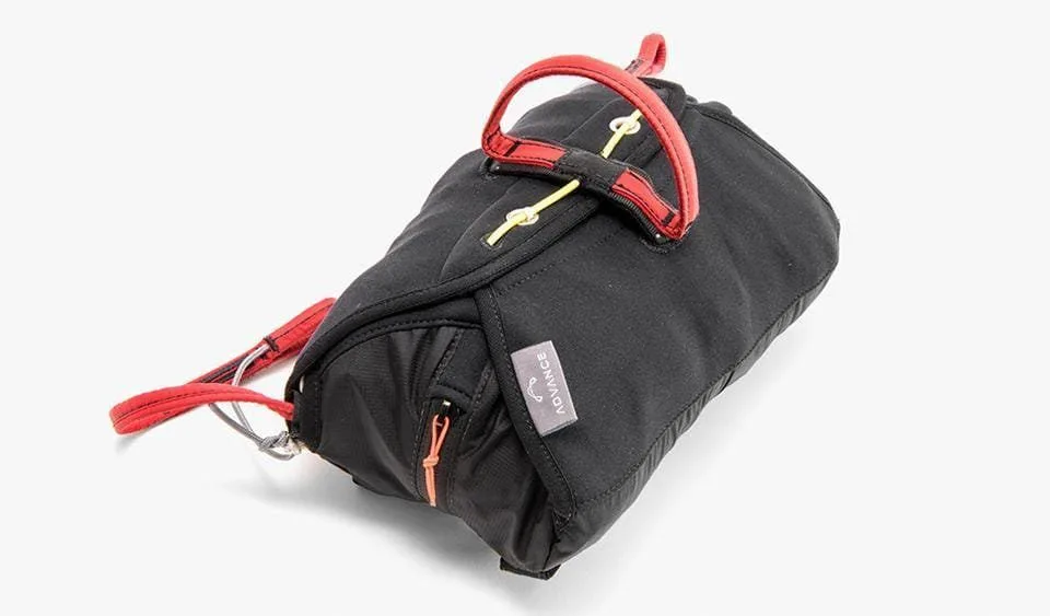 NODELdesign container-bridge flame用バッグ Advance ZIP Front Container | Sizes S, M & L | Weight 180/190g