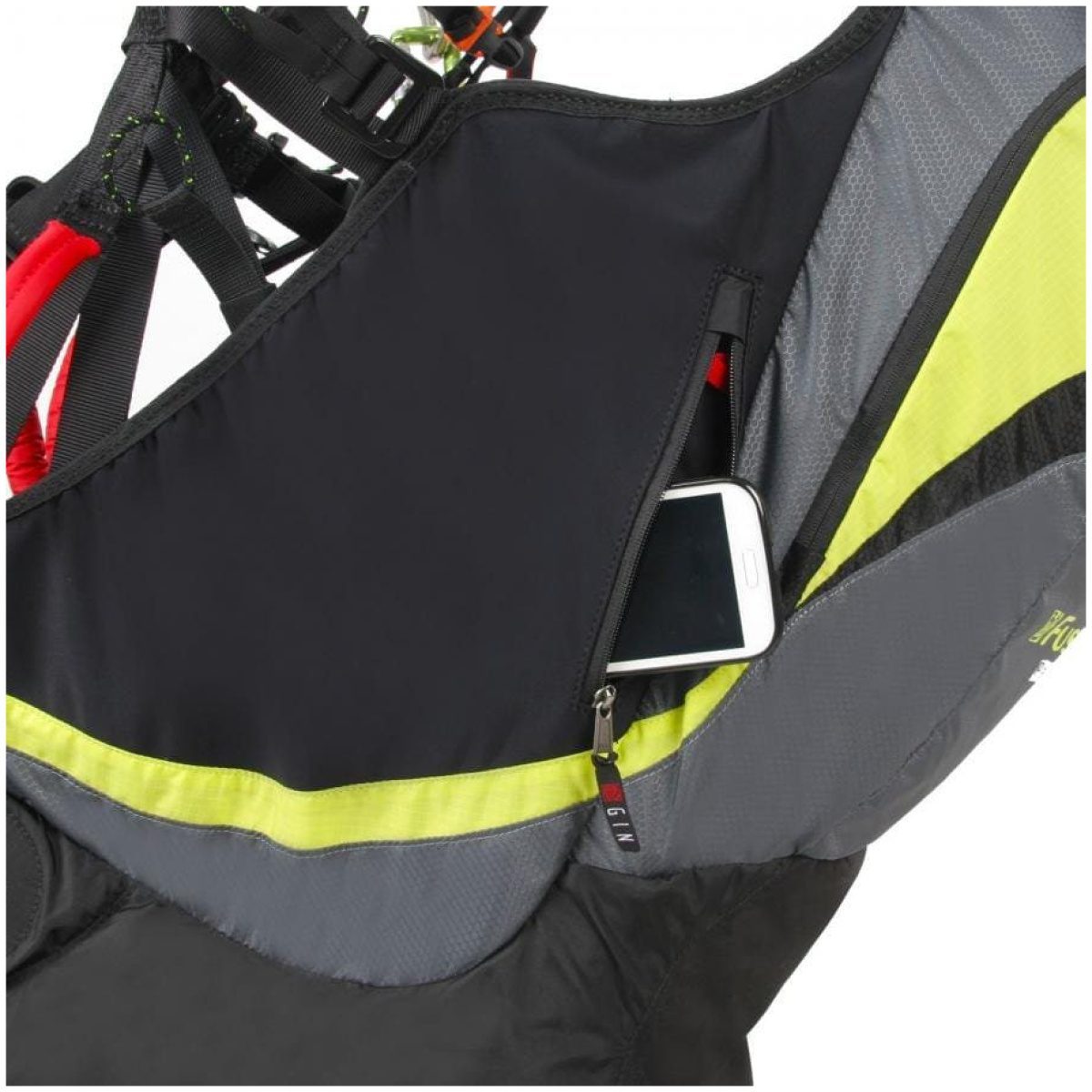 GIN Fuse Passenger Paragliding Harness 5