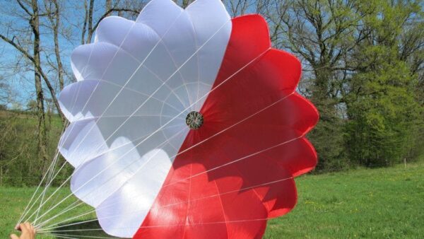 SUPAIR Start Tandem Reserve Parachute BIPLACE Round Parachute