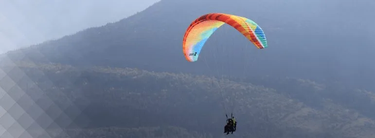 DUAL 2 TANDEM With effortless launching and a smooth, relaxed feel, the DUAL 2 performs in harmony with pilot and passenger
