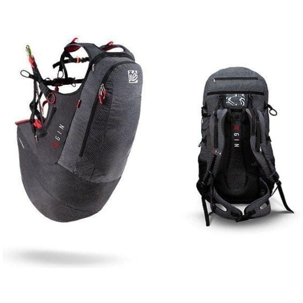 gin Verso 3 is a lightweight reversible airbag harness with a unique combination of features: a highly effective airbag with seat plate, underseat rescue and double-skin surface with innovative zipper system.