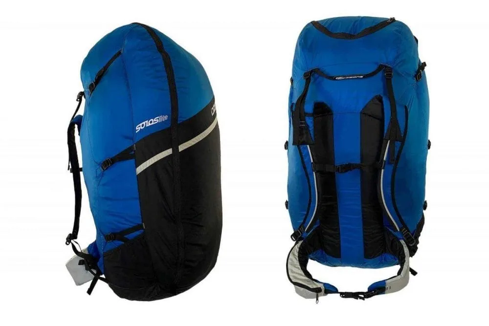 Ozone Solos lite Harness paragliding equipment blue