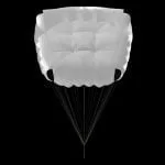 Ozone Angel Square Reserve Parachute - Image 6