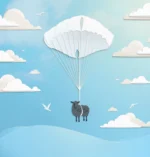 Ozone Angel Square Reserve Parachute - Image 3