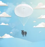 Ozone Reserve parachute Angel V2 round - Image 3