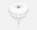 Ozone Reserve parachute Angel V2 round - Image 5