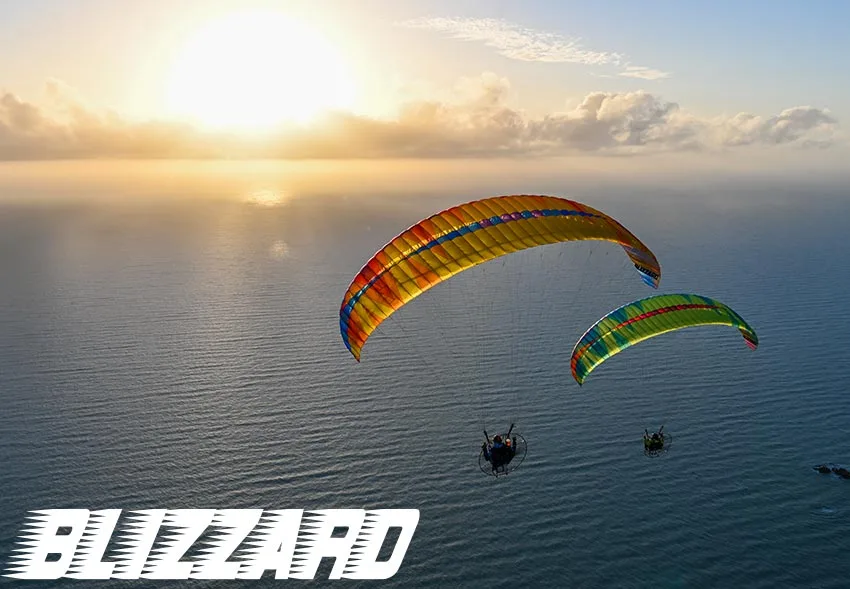 New BGD BLIZZARD Paramotor wing main