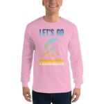 Let's Go Paragliding Men’s Long Sleeve Shirt - Image 13