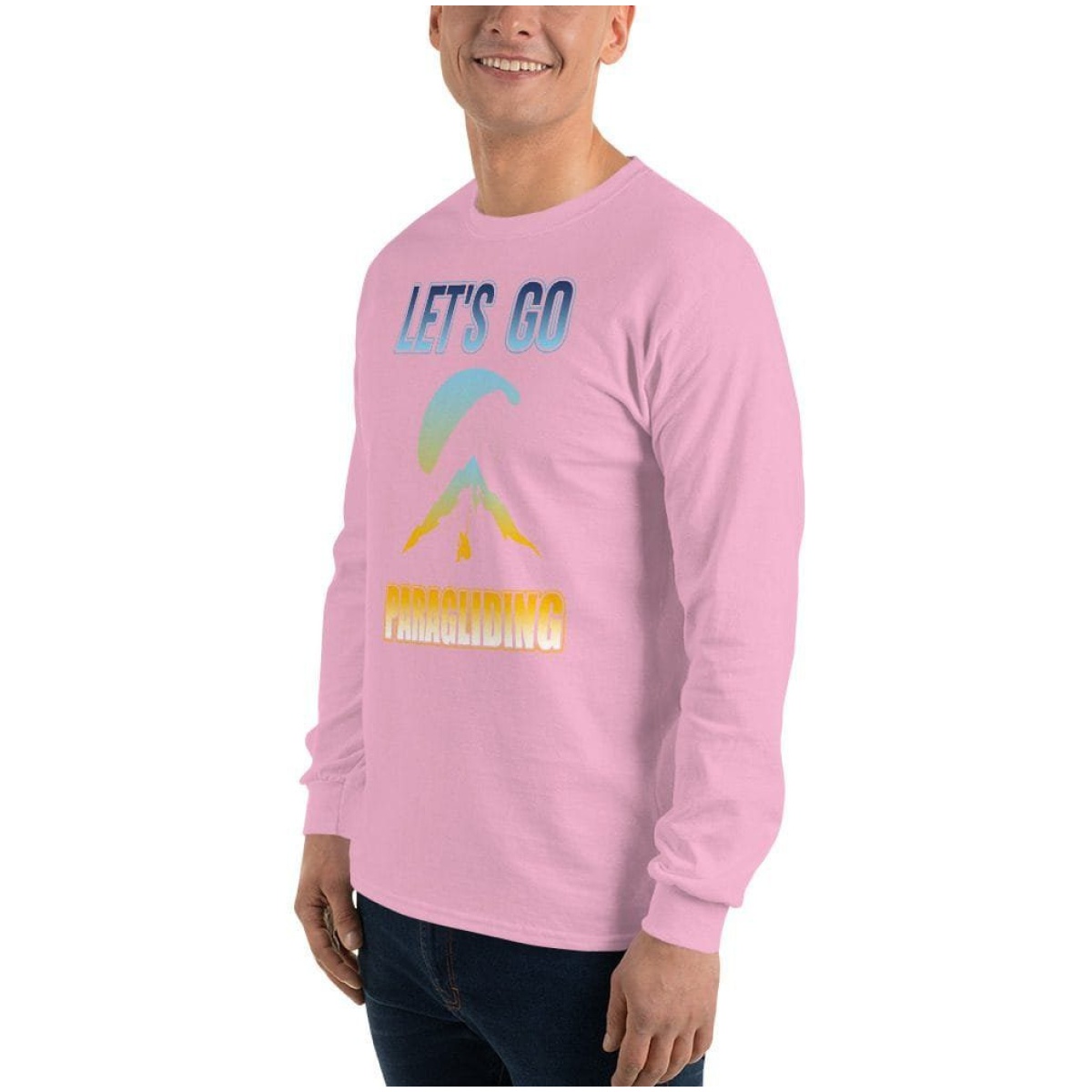 mens long sleeve shirt light pink left front 63cedb5cc9491