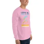 Let's Go Paragliding Men’s Long Sleeve Shirt - Image 15