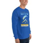 Let's Go Paragliding Men’s Long Sleeve Shirt - Image 12