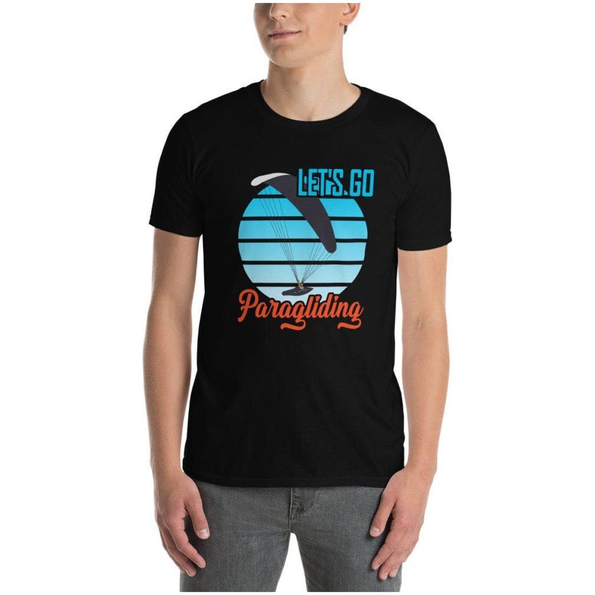 Paragliding Short-Sleeve Unisex T-Shirt - Image 1