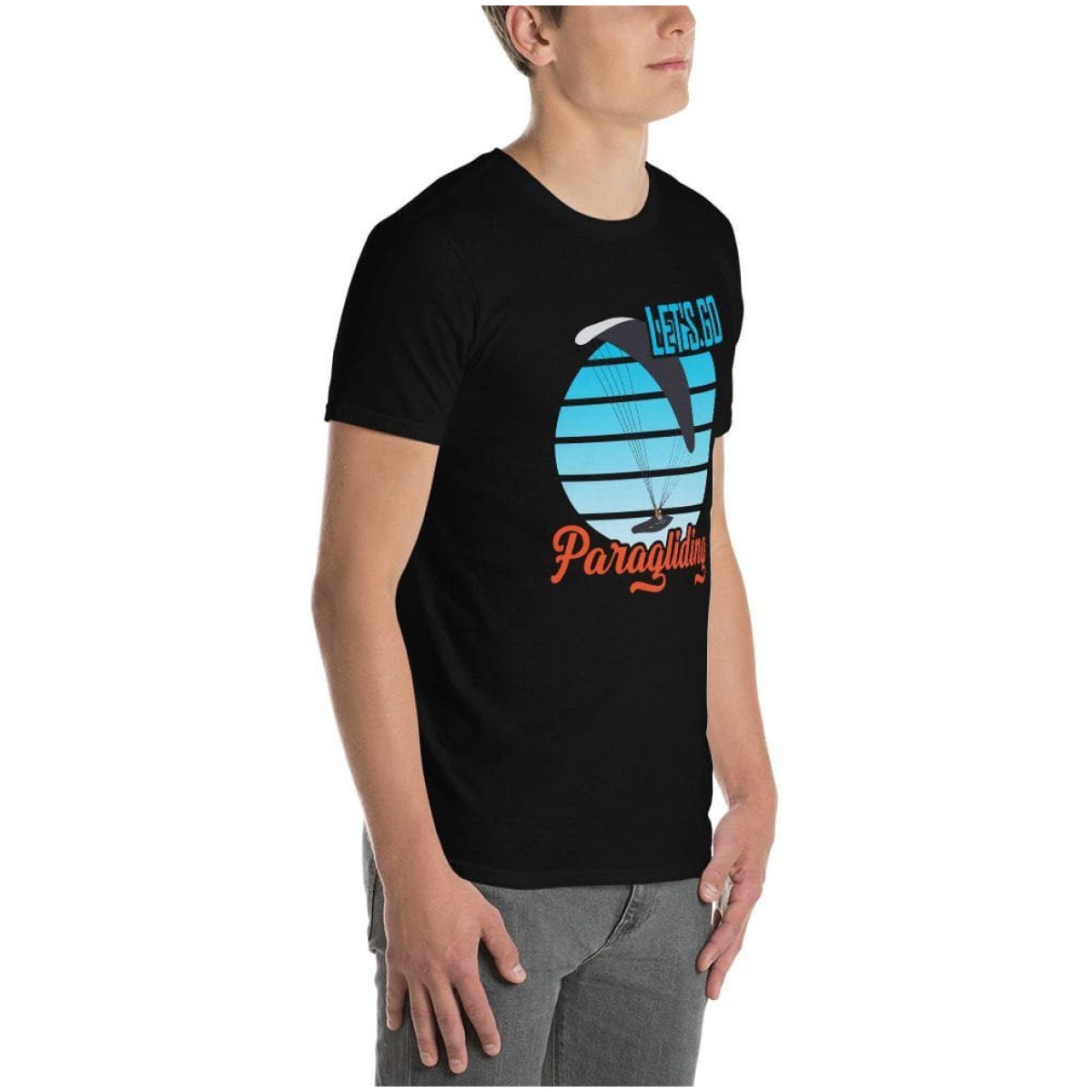 Paragliding Short-Sleeve Unisex T-Shirt - Image 3