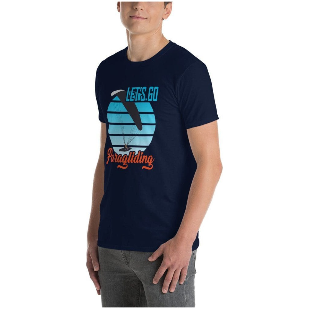 Paragliding Short-Sleeve Unisex T-Shirt - Image 5