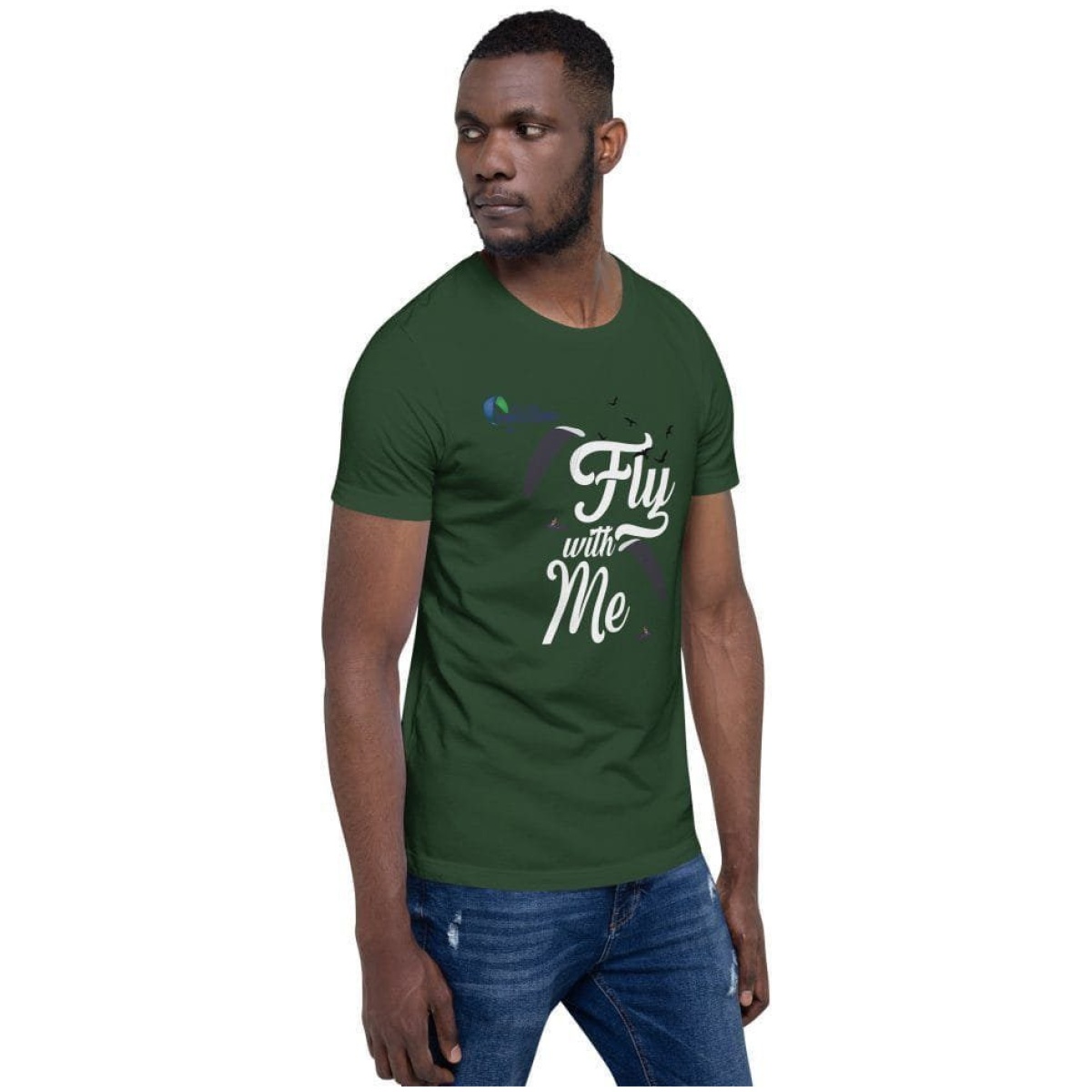 Fly With Me Unisex T-Shirt - Image 4