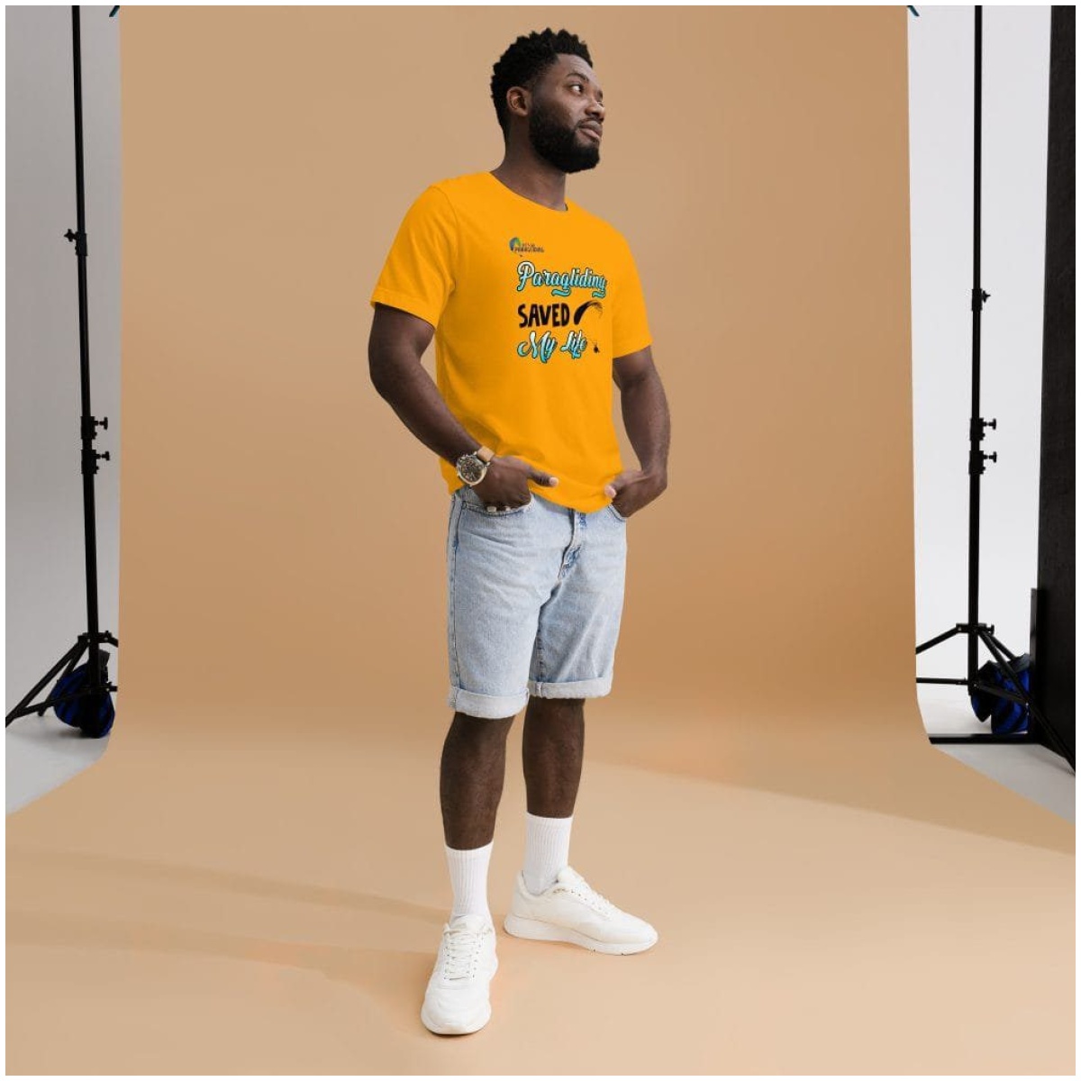 unisex staple t shirt gold front 63ceff7e0f22c scaled