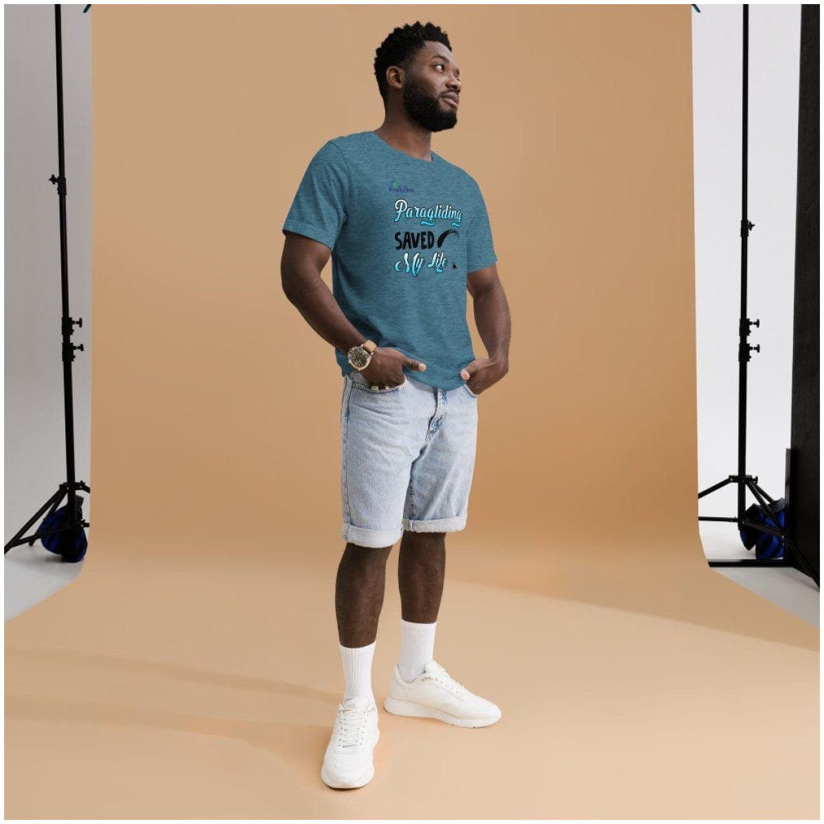 unisex staple t shirt heather deep teal front 63ceff7dee482 scaled