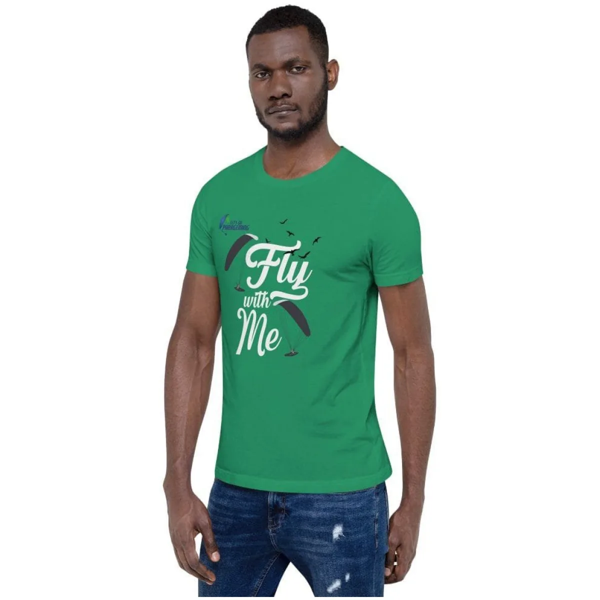 Fly With Me Unisex T-shirt | Comfortable And Stylish Paragliding