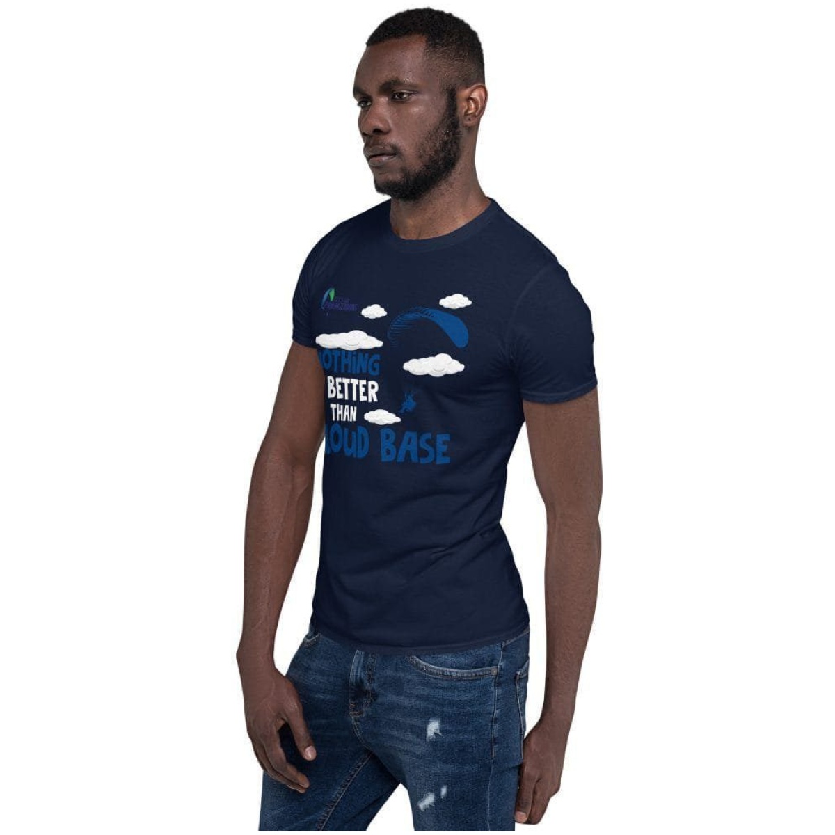 unisex basic softstyle t shirt navy left front 6400ae3a8c6f4 scaled