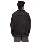 Unisex Denim Sherpa Paragliding Jacket - Image 4