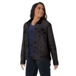 Unisex Denim Sherpa Paragliding Jacket - Image 2