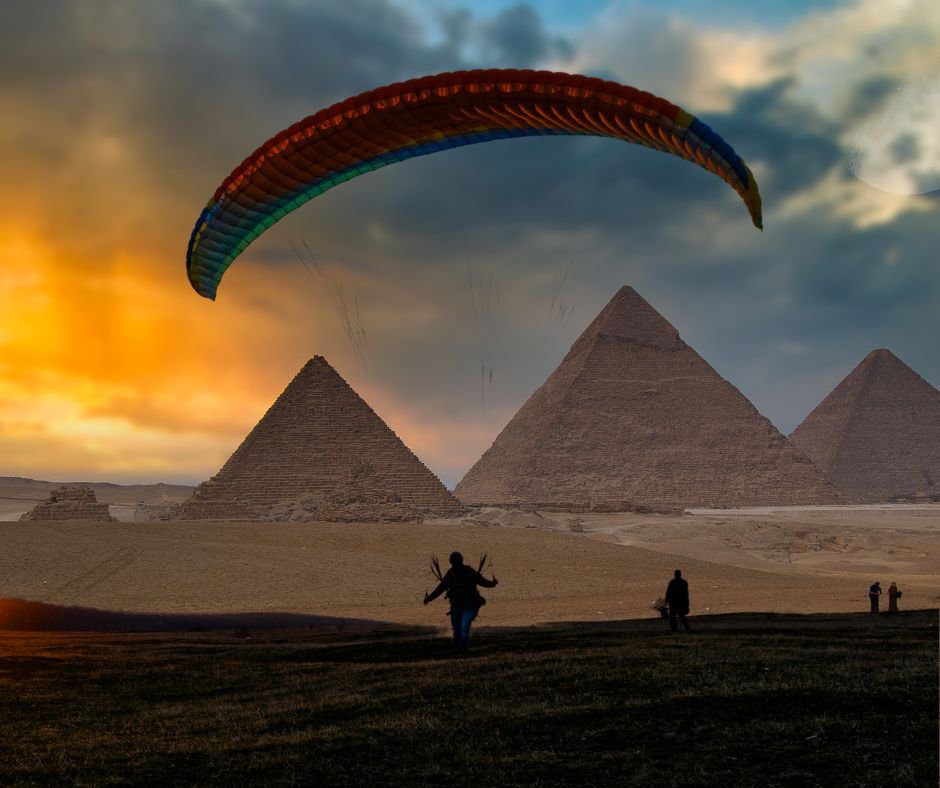 Flying Pyramids