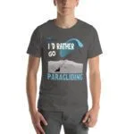 Unisex t-shirt - I'd Rather be Paragliding - Image 37