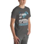 Unisex t-shirt - I'd Rather be Paragliding - Image 42