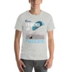 Unisex t-shirt - I'd Rather be Paragliding - Image 67