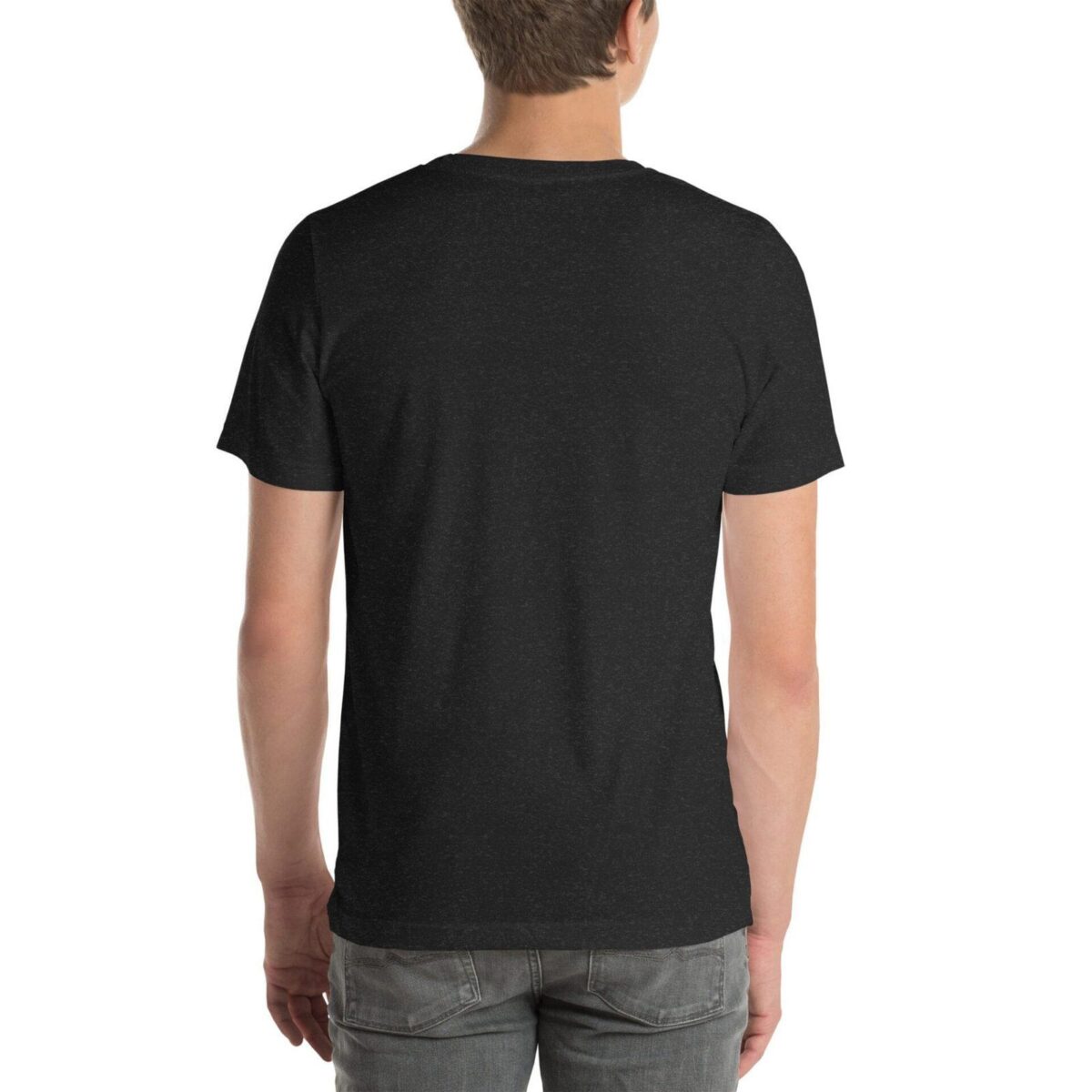 unisex staple t shirt black heather back 6711e1f9874f1