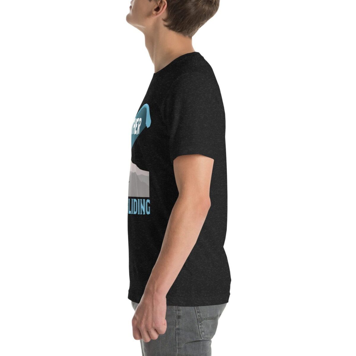 unisex staple t shirt black heather left 6711e1f98c49a