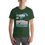 Unisex t-shirt - I'd Rather be Paragliding - Image 19
