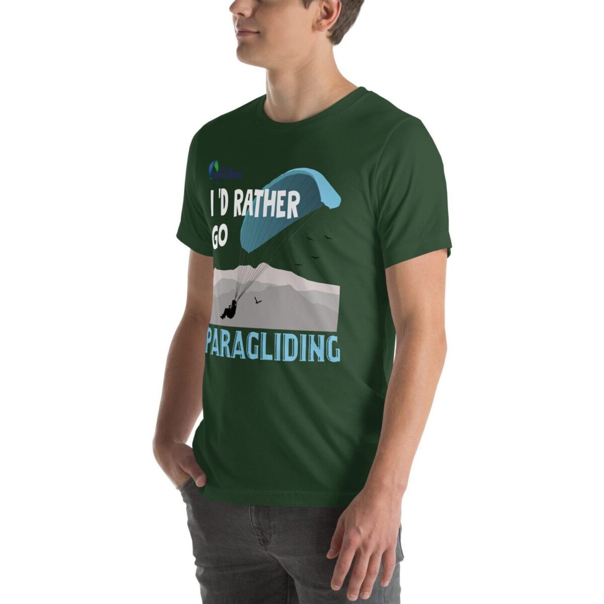 unisex staple t shirt forest left front 6711e1fa21b41