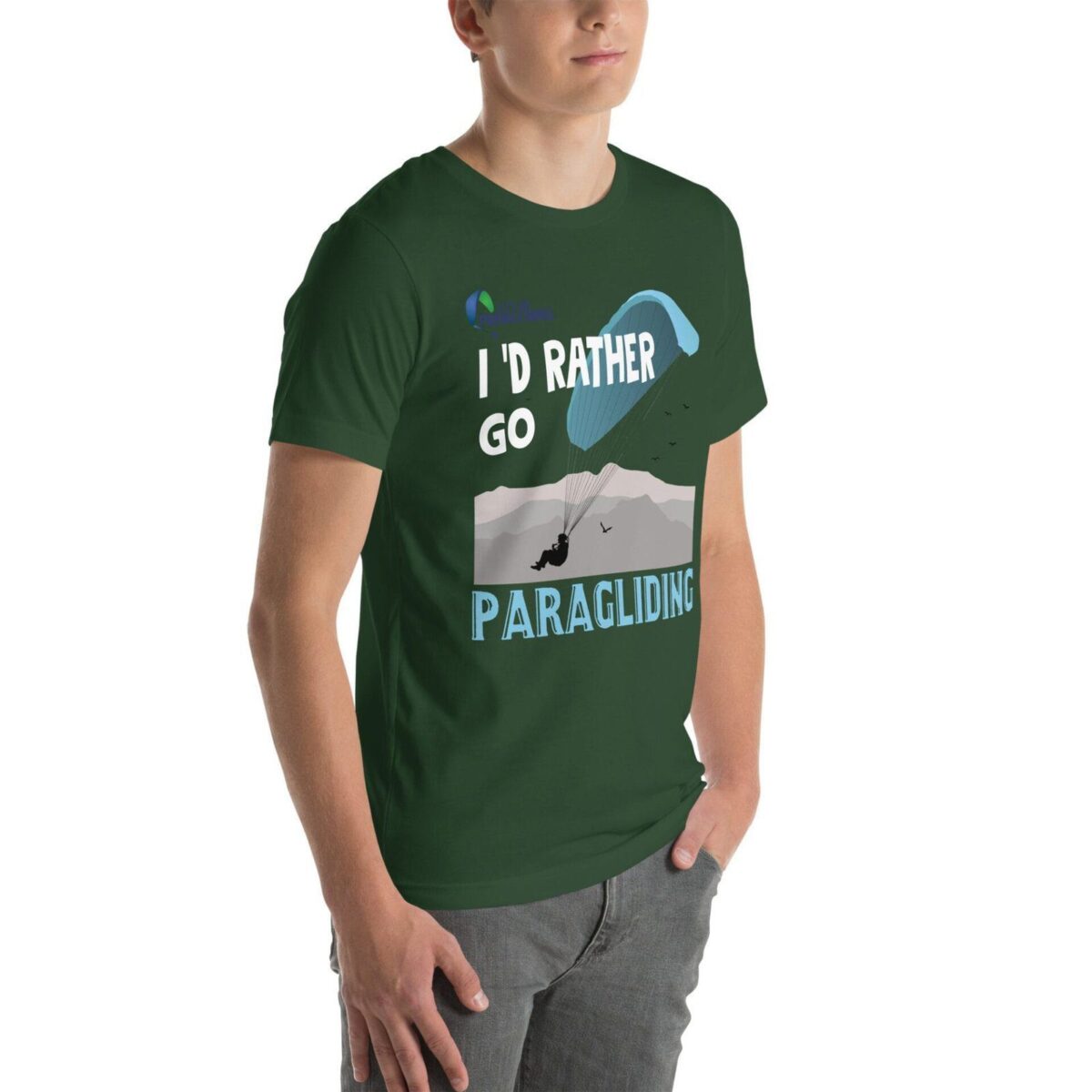 unisex staple t shirt forest right front 6711e1fa41413