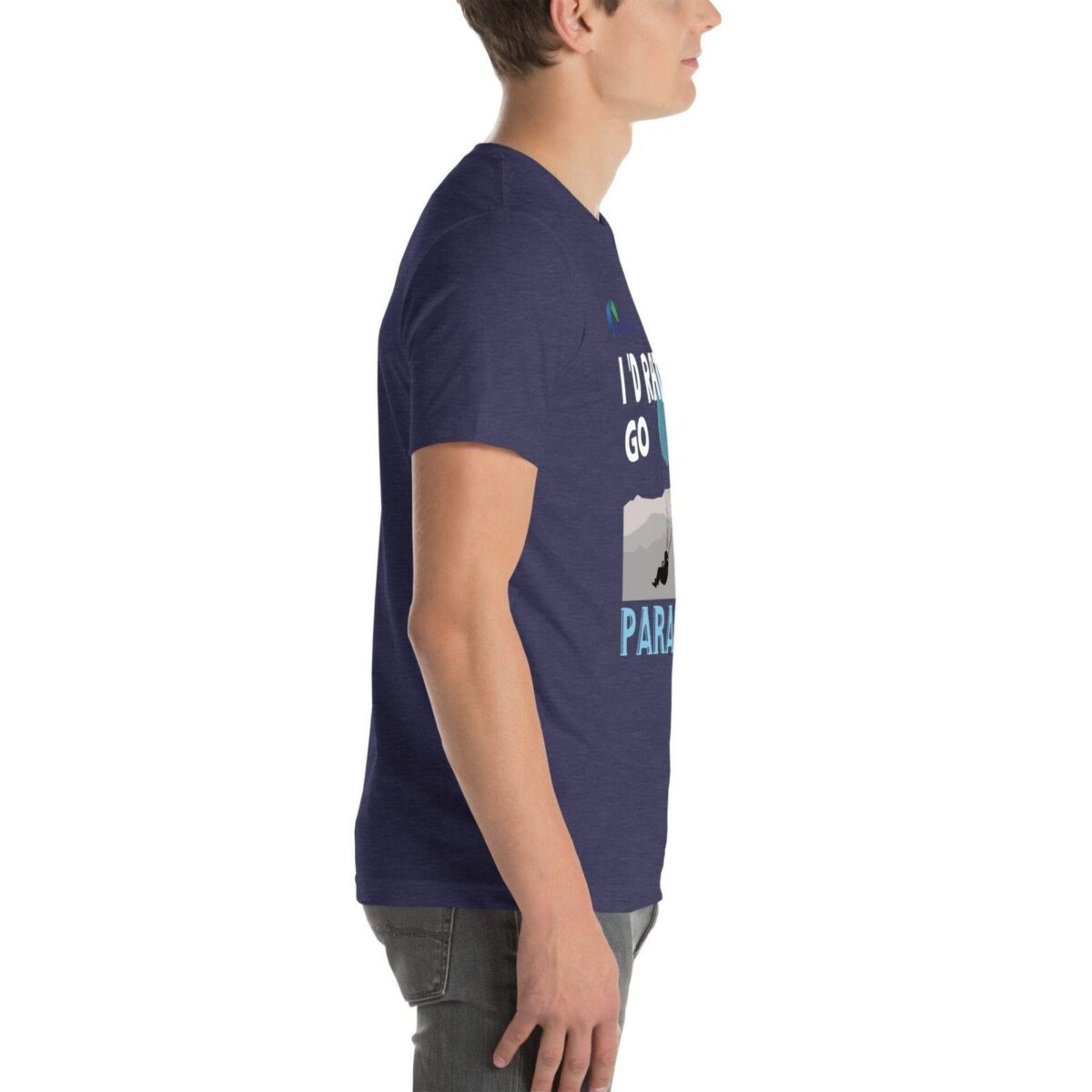 unisex staple t shirt heather midnight navy right 6711e1f9d6e1a