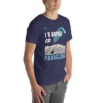 Unisex t-shirt - I'd Rather be Paragliding - Image 18