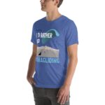 Unisex t-shirt - I'd Rather be Paragliding - Image 52