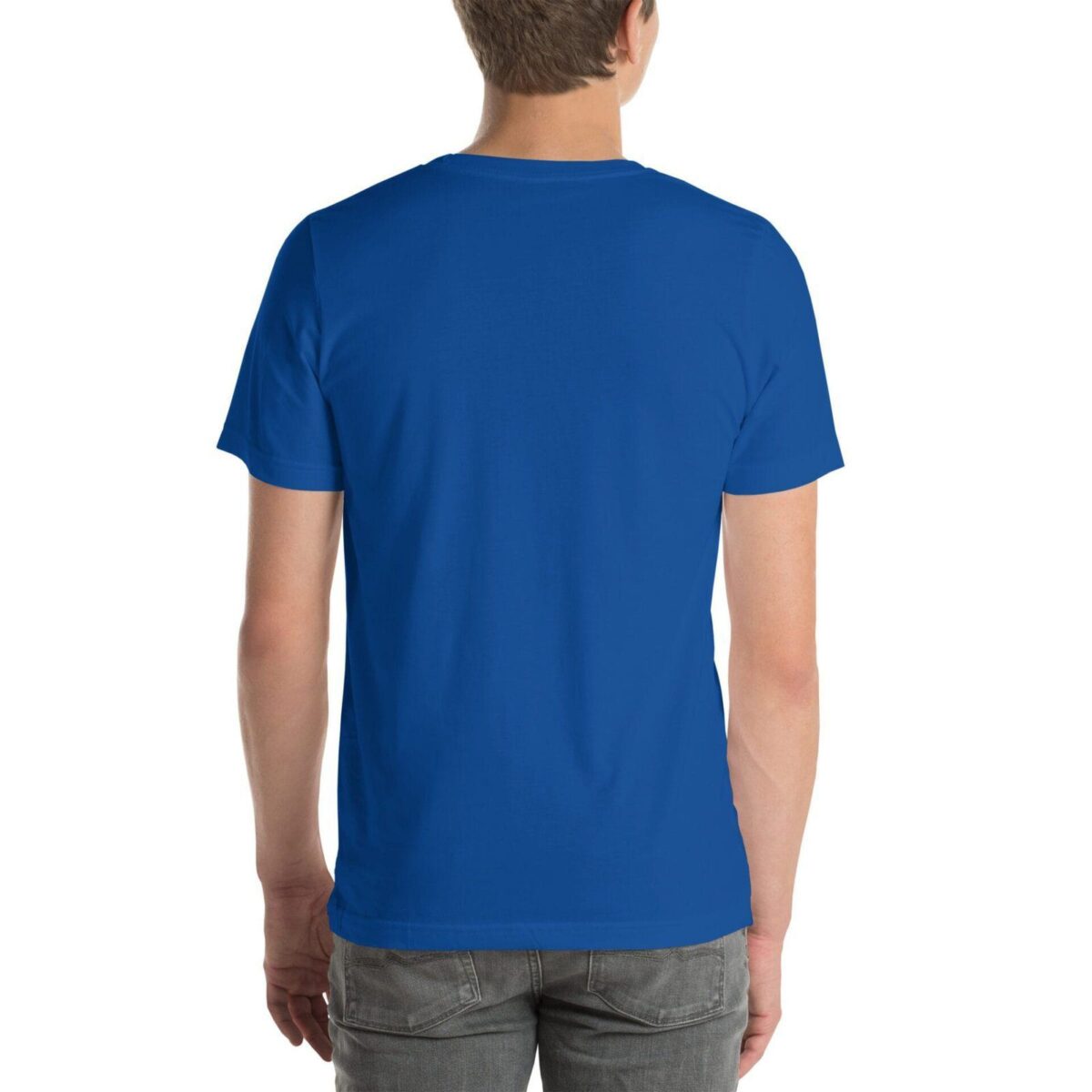unisex staple t shirt true royal back 6711e1fa52a5d