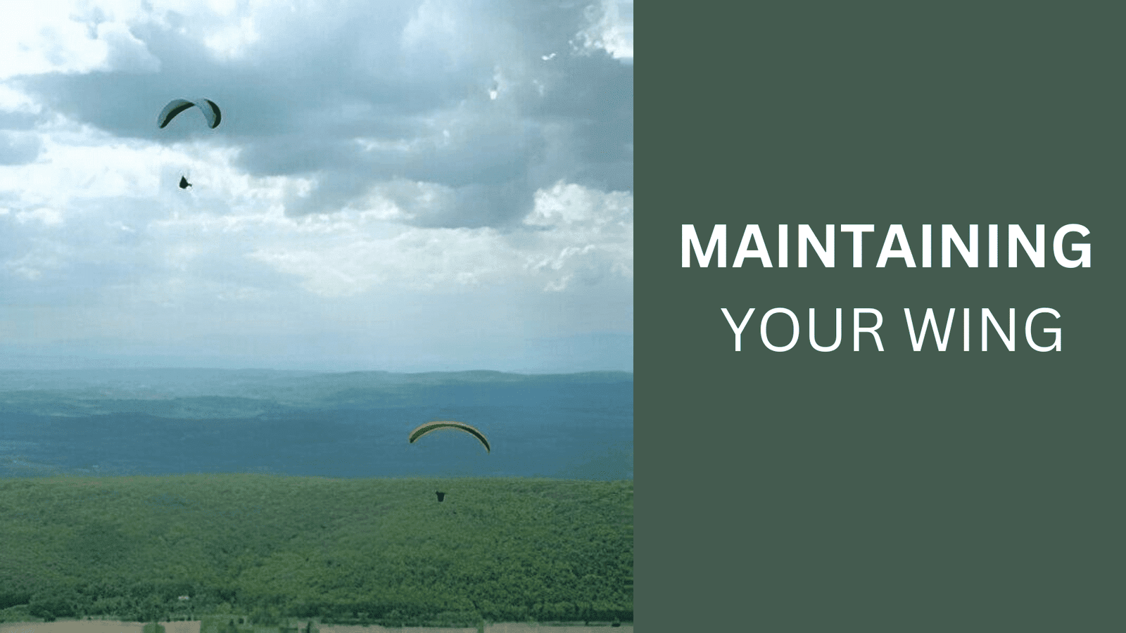 How to Maintain Your Paragliding Wing for Longevity 1 How to Maintain Your Paragliding Wing for Longevity 1