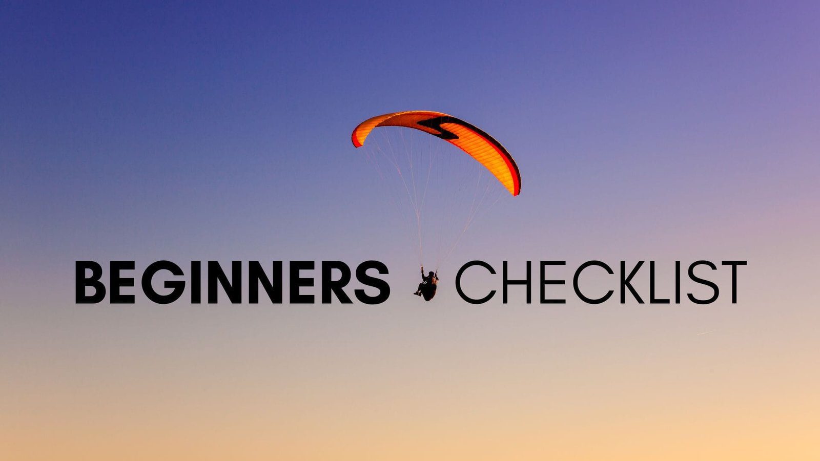 Paragliding Gear Essentials: Beginner's Checklist for Paragliding 1 TOP 2