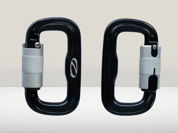 Ozone Edelrid Alloy Narrow Carabiners Ozone Edelrid Alloy Narrow Carabiners 20Mm