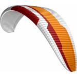 3D model of the SUPAIR SAVAGE 2 glider in FIRE color